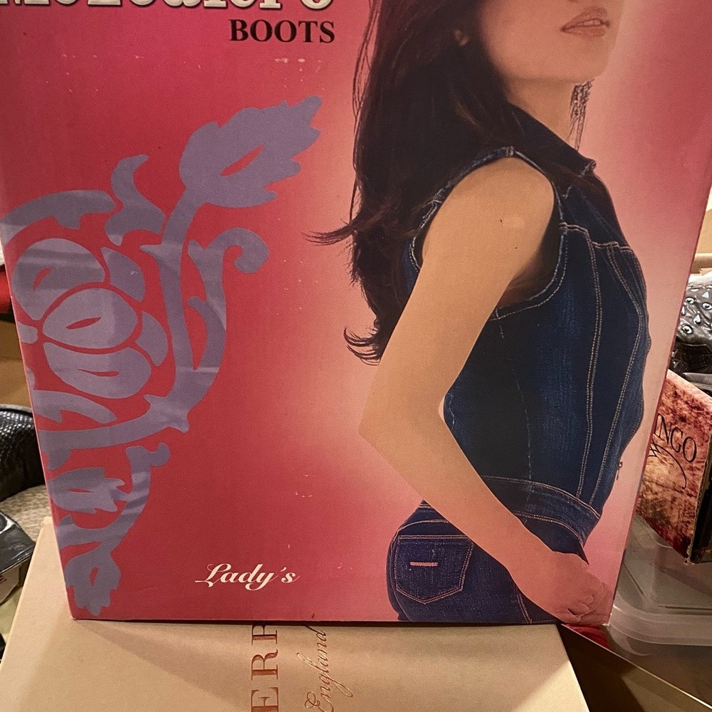 Black Leather Western Boots Festival Trend - Picture 9 of 9